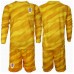 Maillot de foot Croatie Gardien Domicile vêtements enfant Europe 2024 Manches Longues (+ pantalon court)